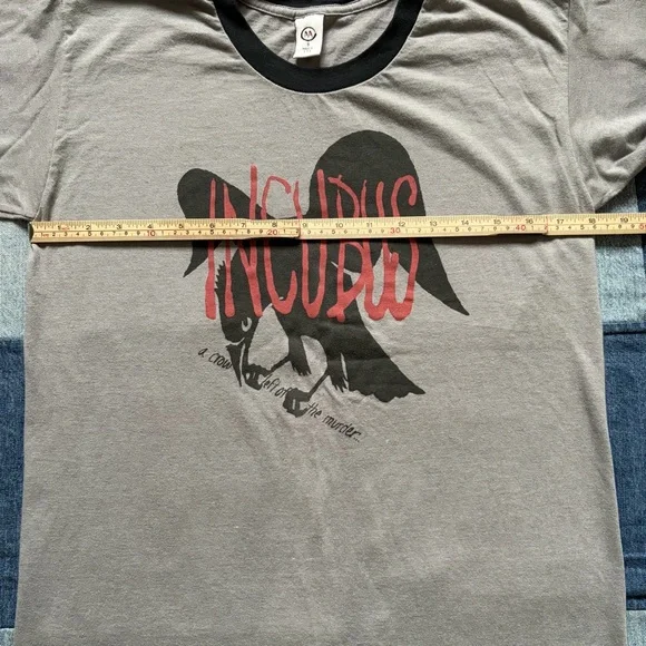 vintage incubus band a crow left of the murder 2004 AA tag size S - Picture 8 of 8